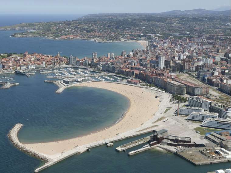 Poniente Beach Portal De Turismo De Gij n Y Alrededores